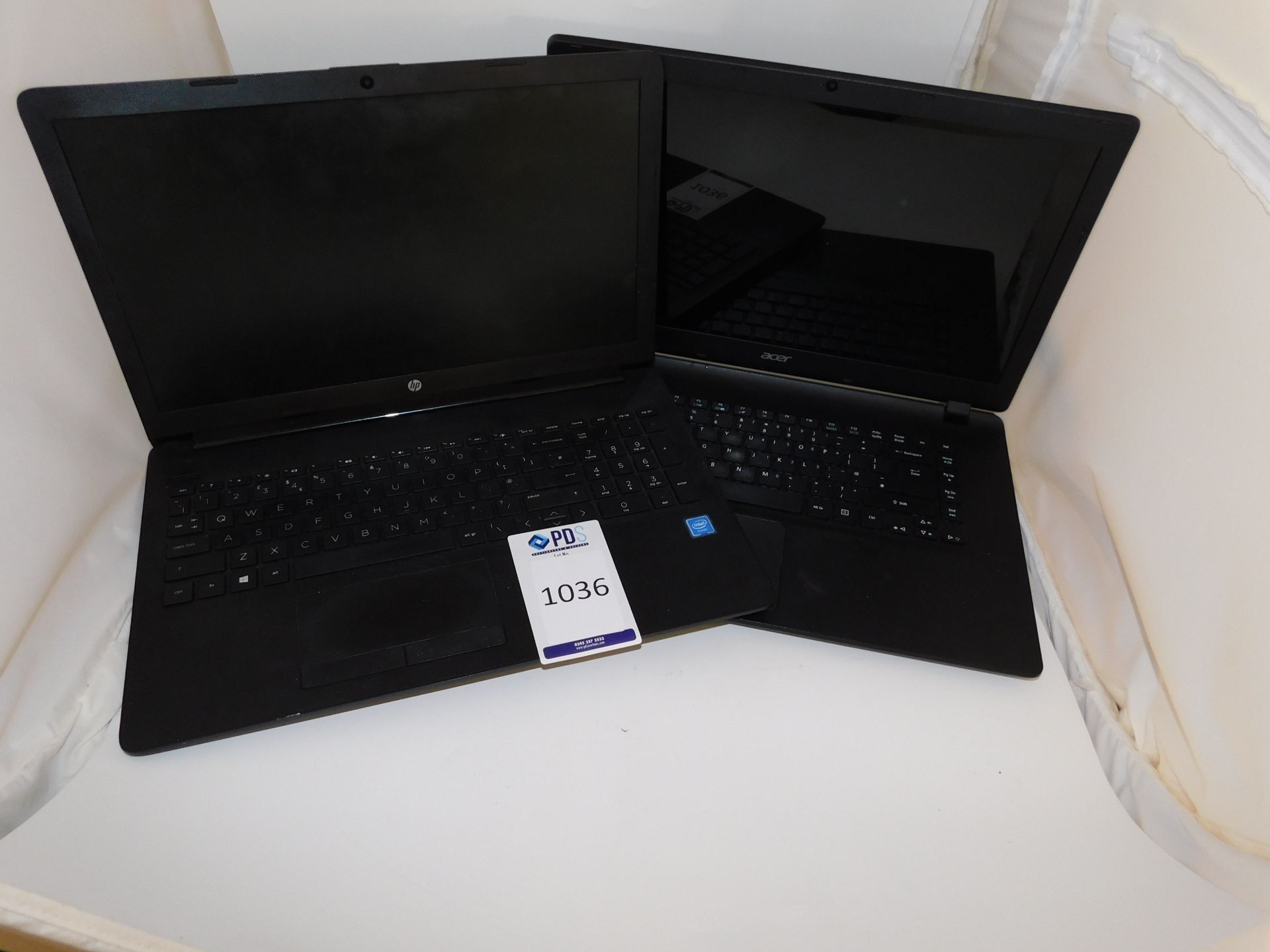 4 Various HP Laptops, 2 PSU’s (No HDD’s) (Location Stockport. Please Refer to General Notes)