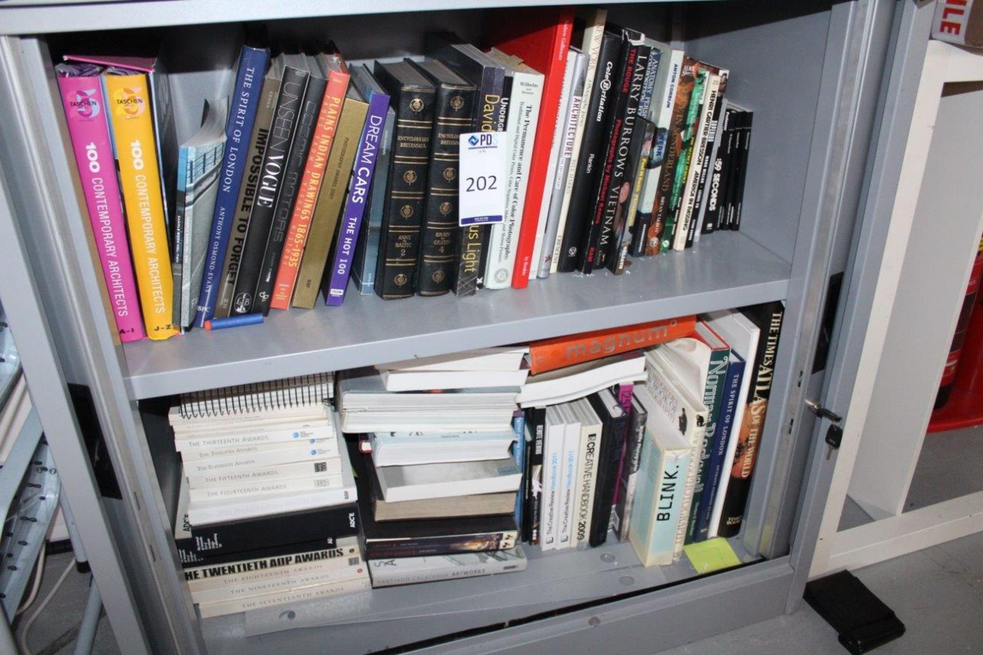 Quantity of Creative/Marketing Books (excludes cabinet)