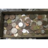 Collection copper and other GB and foreign coinage. (B.P. 21% + VAT)