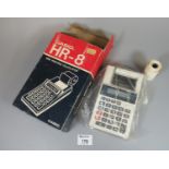 Casio HR-8 mini printing calculator in original box. (B.P. 21% + VAT)