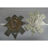 Two Scottish Regimental Army Cap badges. (B.P. 21% + VAT)