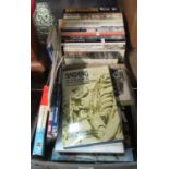 Box of British Military books to include; 'Reserved Military Vehicles' by Keith Jenkinson, '