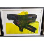 Walters (Modern British), abstract study, watercolours, signed by the artist, 53 x 76cm approx.