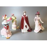 Set of four Royal Doulton 'British Sporting Heritage' figurines to include; 'Henley', 'Ascot', '