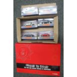 Six Dinky Matchbox diecast model vehicles in original boxes to include; 1969 Triumph Stag, 1962