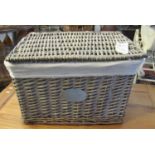 Next 'Nice and Tidy' set of three wicker trunks. 3311124848