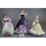 Two Royal Doulton Pretty Ladies figurines to include Ninette HN4717 and My Darling, together with