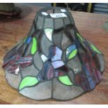 Modern Tiffany style stained glass lampshade. (B.P. 21% + VAT)