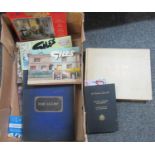 Box of books to include; six 'Giles' cartoon anthologies, 'Sir Winston Churchill, memorial addresses