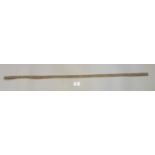 Brass counter edge shop yard stick/measure. (B.P. 21% + VAT)