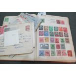 All world stamp collection in Stanley Gibbons improved album. 100's of stamps and selection of