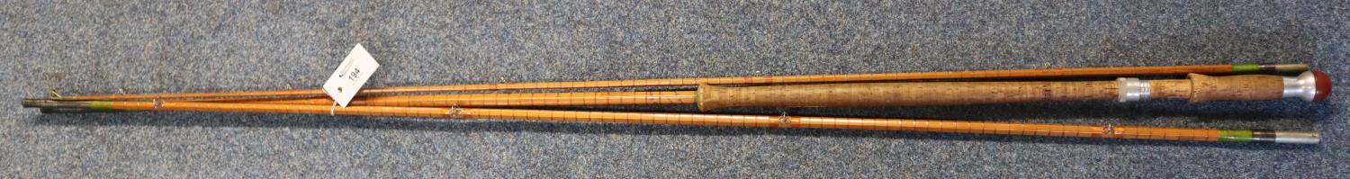 Vintage Hardy Palakona 3 piece split cane fishing rod. (B.P. 21% + VAT)