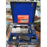Vintage Grundig Stenorette 2002, including tapes and instruction book in carrying case. (B.P.