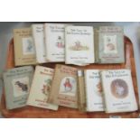 Set of twelve Beatrix Potter books by F. Warne & co. ltd. (B.P. 21% + VAT)