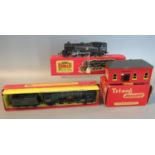Hornby Dublo 22224 LMR locomotive and tender in original box. Together with another Hornby Dublo