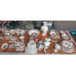 Six trays of Mason's Ironstone 'Mandalay' design items to include; dinnerware, cups, saucers and