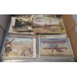 Postcards mostly topographical selection on pages and loose with some Welsh interest. 350 +