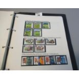 Great Britain collection of commemorative stamp sets 1952 - 1998 period in green alpha album. (B.