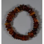 Bracelet of Baltic Amber beads. (B.P. 21% + VAT)
