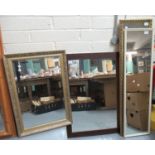 Collection of four modern gilt framed and other mirrors. (4) (B.P. 21% + VAT)