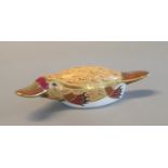 Royal Crown Derby bone china paperweight, the Australian Collection, 'Duck-billed Platypus' with
