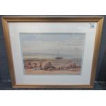 Samuel Phillips Jackson (British 1813-1904), 'Port Eynon, Gower', signed, titled and dated '84,