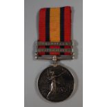 Queen Victoria South Africa medal with clasps for Transvaal and Cape Colony, awarded to 1980 Private