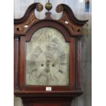 Early 19th century Scottish mahogany eight day longcase clock marked J Galbraith, Falkirk, having