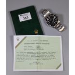 Rolex oyster perpetual date steel submariner automatic wrist chronometer watch on Rolex steel