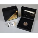 2017 50th Anniversary 1/4 oz Kruggerand gold proof coin in original box ,with certificate of