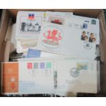 Large box of all world first day covers and commemorative covers including lots of Great Britain
