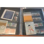 Great Britain collection of stamp presentation packs in orange album, 1972 to 1984 period. (B.P. 21%