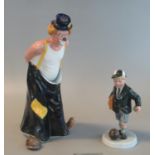 Royal Doulton bone china figurine 'Tip-Toe' HN3293, together with another Royal Doulton bone china