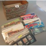 Great Britain selection of stamp presentation packs in small box. Mostly 1990's to 2002 (94