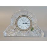 Waterford crystal large cottage clock in original box. (B.P. 21% + VAT)