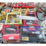 2 Trays of Model Diecast vehicles, to include: Oxford Construction, Oxford Haulage Company, Coco-