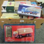 Box of Corgi Diecast model vehicles all in original boxes to include The Brewery Collection,