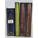 Collection of cookery related books to include three by The Folio Society, 'Italian Food', 'French