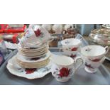 20 Piece Royal Albert Bone China 'Sweet Romance' Tea-set. (B.P. 21% + VAT)