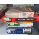 Boxed Hornby Railways OO Gauge Electric train sets to include country local, GWR freight set, mighty