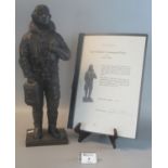 Limited Edition RAF Bomber Command Pilot figurine or sculpture by Peter Close Limited to 250 this No