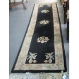 Kayam oriental wash ground floral and foliate runner. (B.P. 21% + VAT)