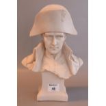 After Leconnte, A Modern Composition bust of Napoleon Bonaparte. 30cm high approx. (B.P. 21% +
