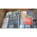 Great Britain selection of stamp presentation packs and souvenir packs in shoebox. (B.P. 21% + VAT)