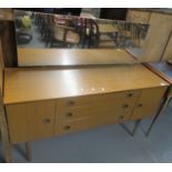 1960's Schreiber mirror back dressing table. (B.P. 21% + VAT)