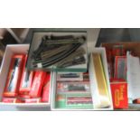 3 boxes of assorted Triang Hornby Railways, Limer and other trains, accessories/rolling stock. To
