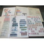 Great Britain mostly used selection of stamps Victorian QEII many 100's of stamps with duplication