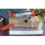 Flying model of a North American Harvard Trailer Aircraft, together with a kit form 1:5 scale AH