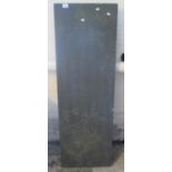 Large heavy slate slab. (B.P. 21% + VAT)