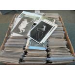 Large box of postcards early to about 1950 many 100's topographical, greetings etc. (B.P. 21% + VAT)